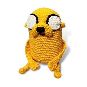 “Jake the Dog” Handcrafted Crochet Plushie